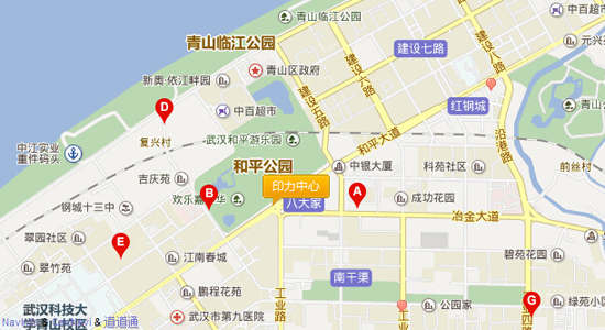 公园覆盖率80%以上的青山区和平公园,并与不远处的青山公园融为一体