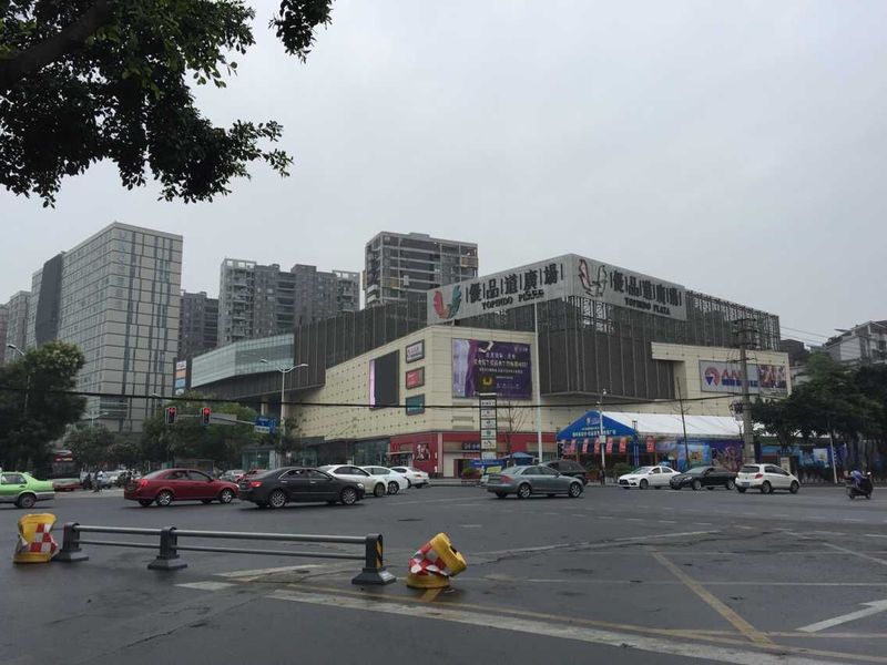在仁和春天与鹏瑞利青羊广场中间的光华村,优品