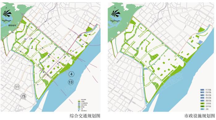 江北新区浦口中心区规划出炉 居住用地占420万