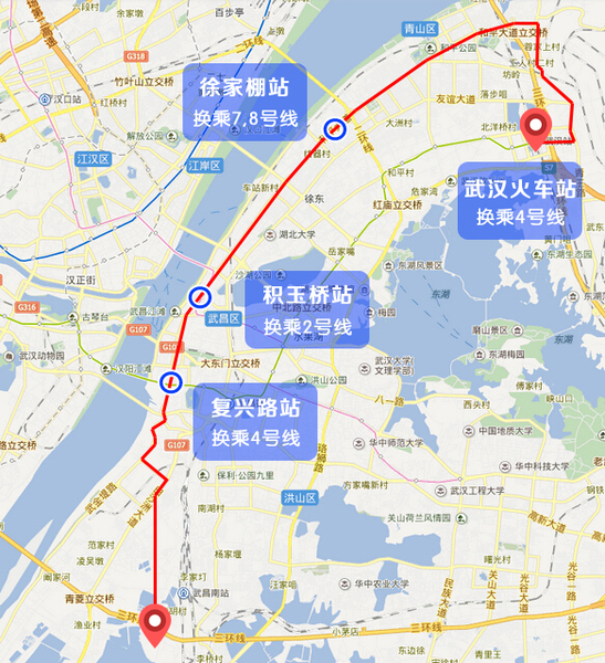 武汉地铁5号线明年提前开建 沿线23盘涨劲十