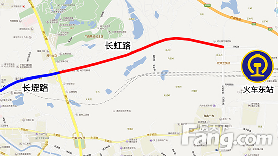 万科城交通进级 从长虹路有进口纵贯售楼部(图)-南宁吉屋网
