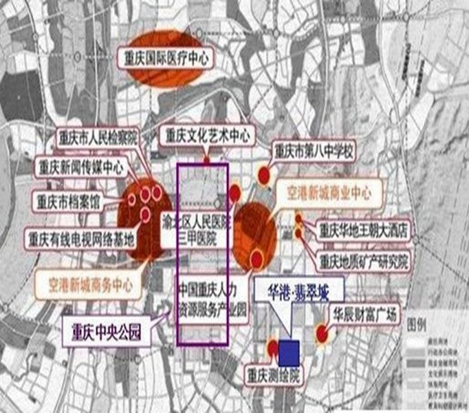 中央公园 一片正在崛起的宜居地块(组图)_重庆楼市