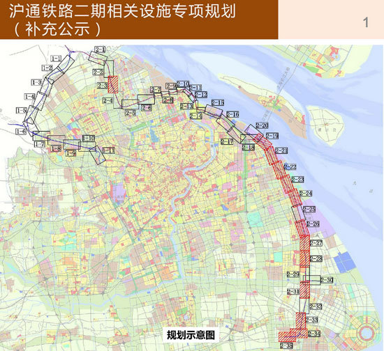 沪通铁路二期意味着,以后浦东人民也可以在家门口乘火车了.