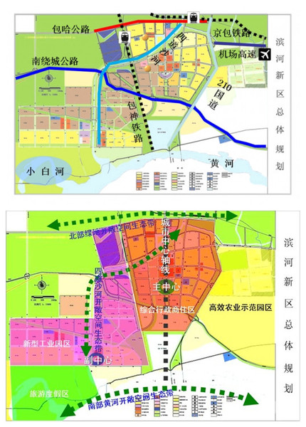 青山碧水城中林 大美小白河城市活力生花之笔-包头