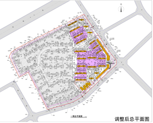 华发依山郡花园调整后规划