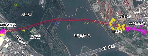 厦门地铁2号线一期工程五缘湾段下穿五缘湾海域水域,海洋环境影响评价