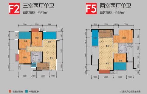 百悦城四期主推户型