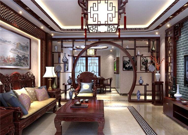 15款中式装修效果图推荐 中式装修样板间