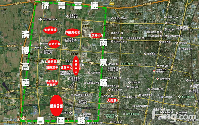 跟着规划来买房 淄博新区新建住宅受益