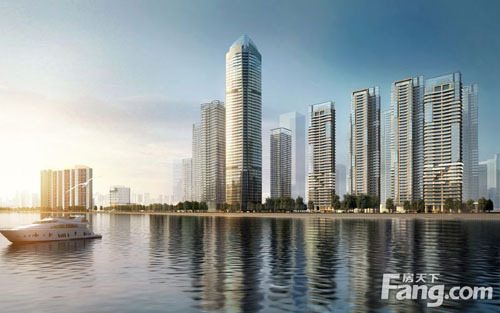 万科金域滨江超宽楼距一线江景 三代同堂佳选