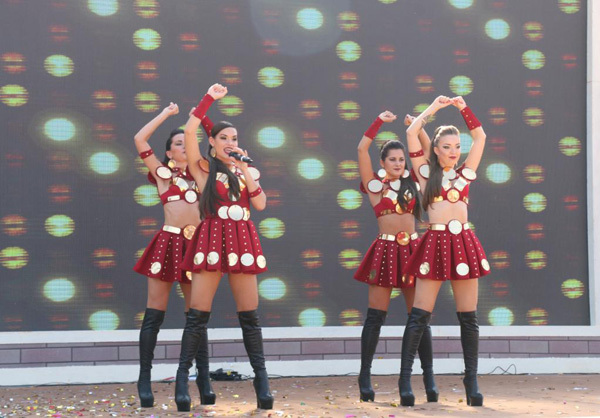 欧洲女神组合diamonds精彩表演,震撼全场