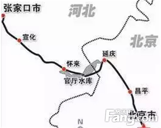 京张铁路规划3月开工 观澜墅价钱提拔更高速新建北京至张家口铁路位于