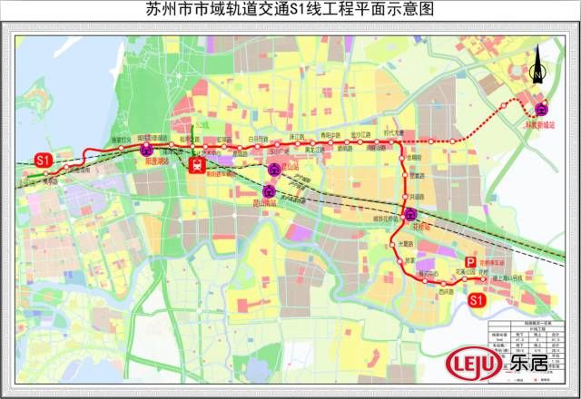 苏昆沪市域轨交S1线确定2017年开建 坐着地铁