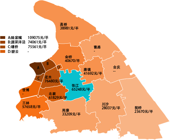 刷新房价 看张江如何应对新房价差2万元/平