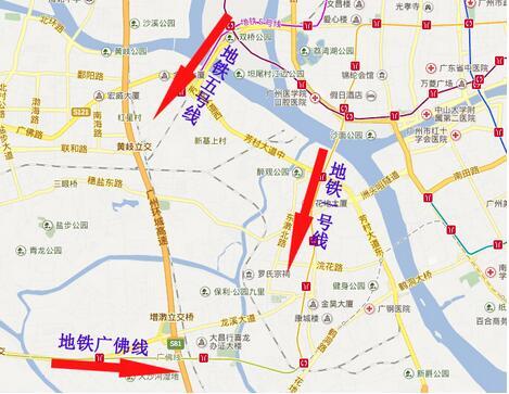芳村板块地理位置