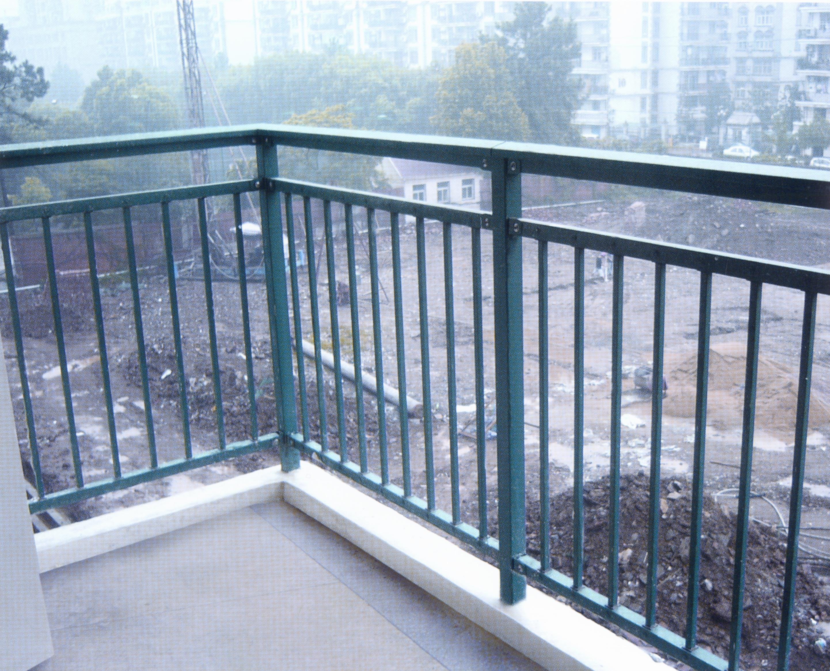 中式风格阳台防护栏装修效果图 – 设计本装修效果图