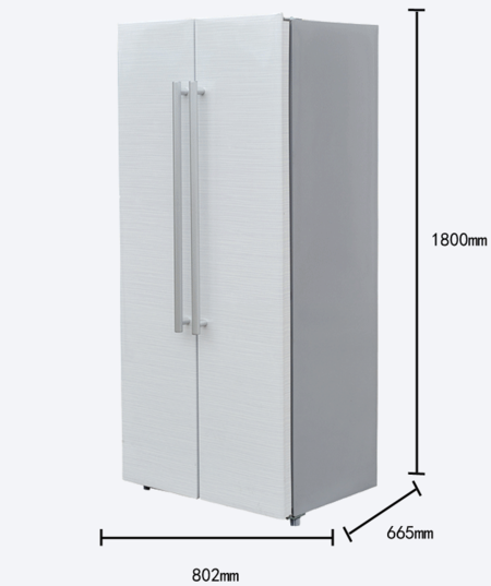 双开门冰箱尺寸可分为哪些类型 有什么双开门冰箱尺寸图