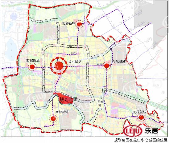 昆山高新区青淞地区详细规划出炉 预控市域轨