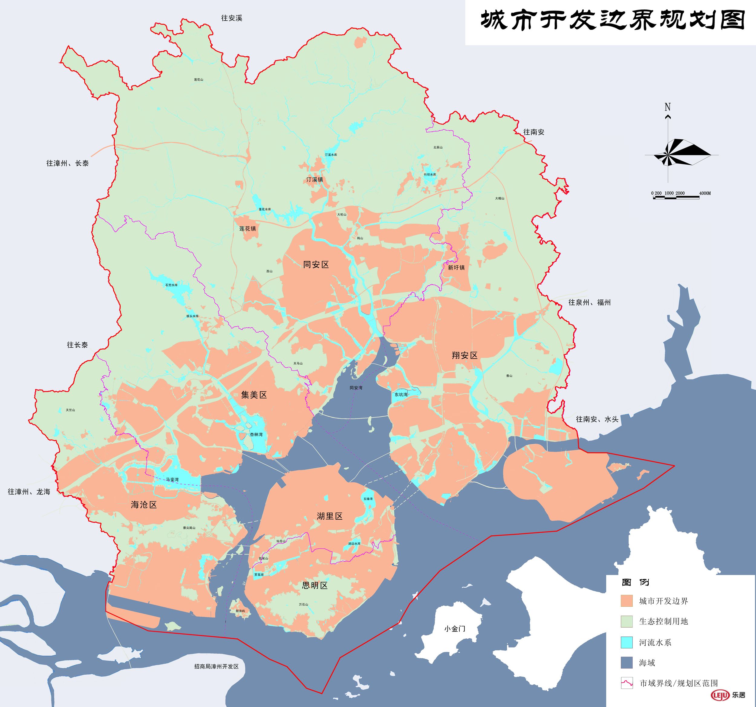 厦门最新总体规划获国家批复 规划图首曝光