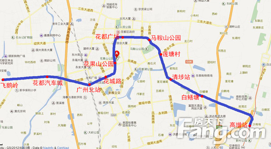 广州地铁九号线房价地图曝光 沿线低至8600买得过?