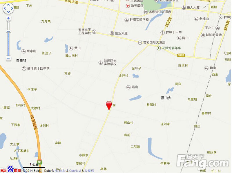 机场专线途径此地  海亮明珠是蚌埠明星地块,地处蚌埠市龙子湖景区(1.图片