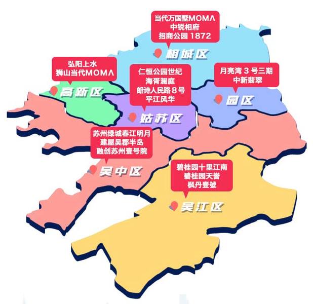 限购撞上土拍 17盘鲜肉迎金九-苏州吉屋网