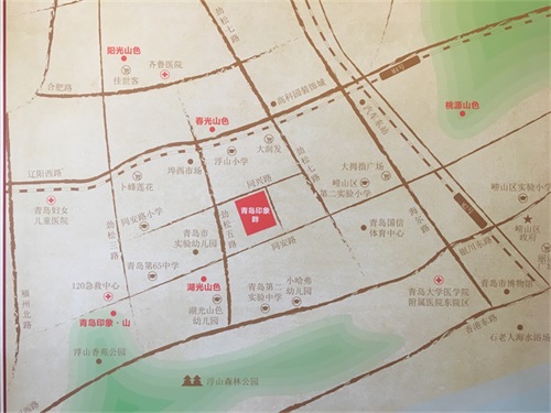 青岛印象畔择址位居同兴路与劲松六路交汇处,与金地悦峰为邻,鲁信长春图片