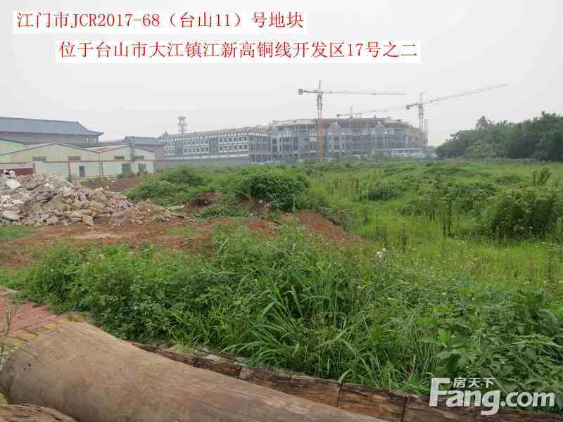 另一地块出现流拍  另外,位于台山市大江镇江新高铜线开发区17号之二