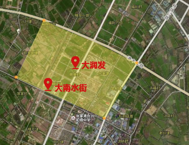 途经锦丰(沙洲新城,合兴等)和杨舍(张家港高铁北站,城北新区,路,暨阳