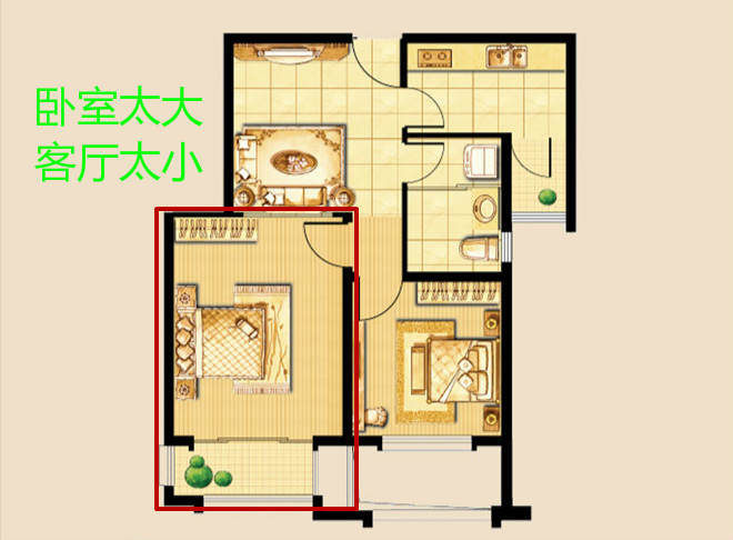 实用!五张反例教你看清户型图上的浪费面积