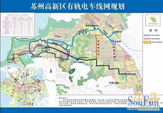 有轨电车10月城西开跑 6条线120.5公里太湖新城提速