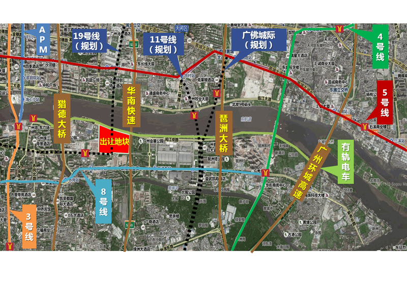 多次拍地催熱樓市 琶洲cbd規劃促豪宅崛起