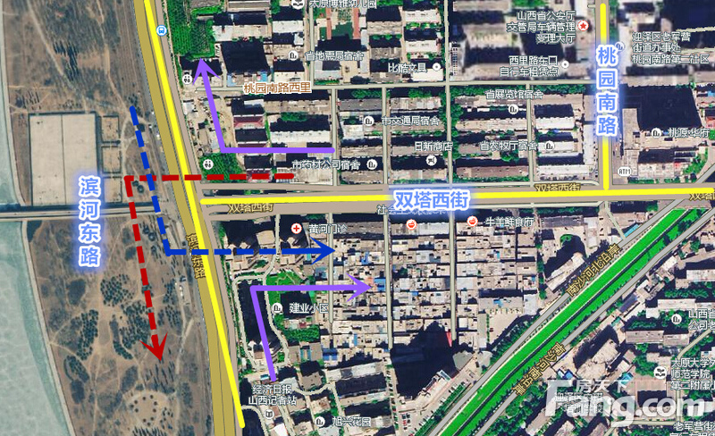 节点互通区位图