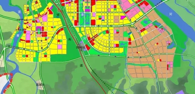 抚州市规划图高清图片