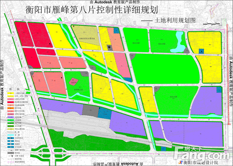 雁峰区规划图高清图片