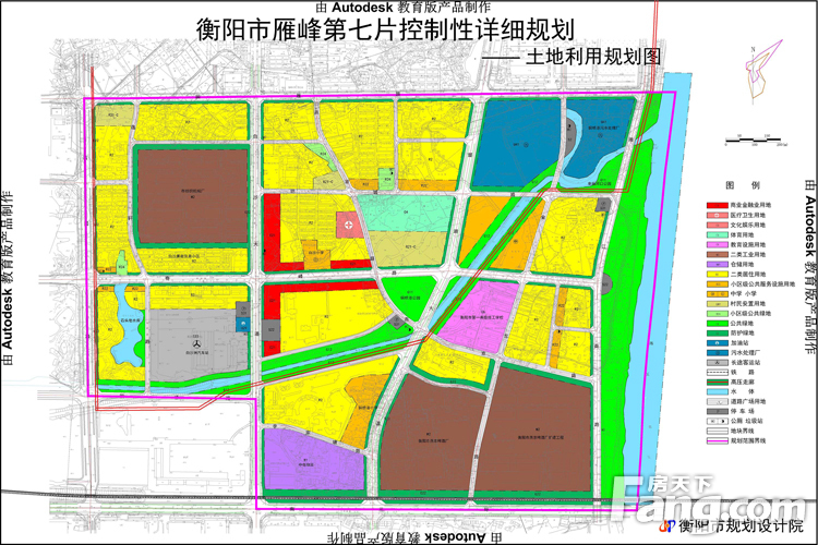 雁峰区规划图高清图片