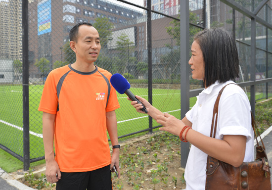 广佛智城董事长黄河接受媒体采访